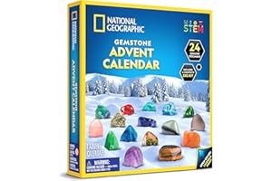 BLUE MARBLE NATIONAL GEOGRAPHIC Kalendarz Adwentowy, zabawka kreatywna