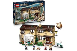 LEGO Harry Potter Privet Drive: Visita de Tía Marge - Casa de Juguete con 5 Minifiguras y Figura Inflada de la Tía Marge - Regalo para Niñas y Niños de 8+ Años Fans de Prisionero de Azkaban 76451