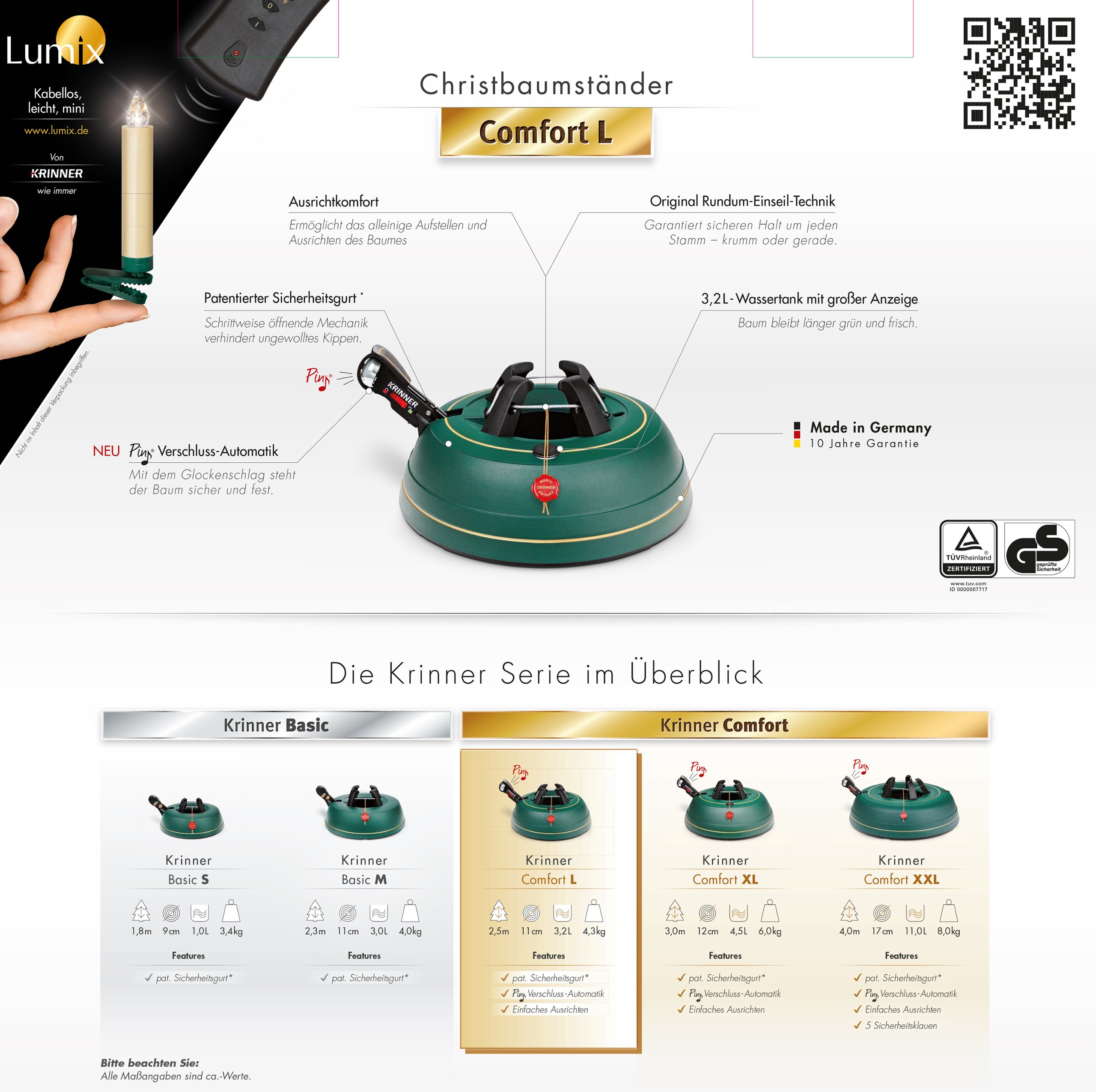 Krinner Comfort L Christmas Tree Stand