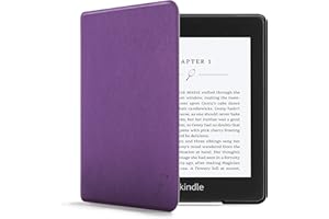 Forefront Cases Custodia per Amazon Kindle Paperwhite 6.8" (10a Generazione - 2018) - Protettiva Magnetica Custodia - Smart Auto Sveglia Sonno Funzione - Sottile, Leggero Cover - Viola