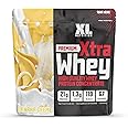 XL Nutrition Whey Protein | High Protein | Low Carbohydrates Protein Powder | Suitable for Vegetarians | 67 Servings | 2kg (Banana)