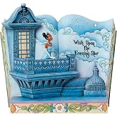 Enesco Jim Shore'dan Disney Gelenekleri Koleksiyonu Prenses ve Kurbağa Hikaye Kitabı Tiana Fig&uuml;rin- Taş Re&ccedil;ine El Boyalı Hazı