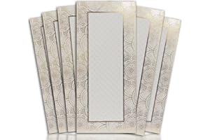 New Fashion House NFH Shagun Money Envelopes (Pack of 10) Fancy Gifting Wallets for Wedding Eid Diwali Christmas