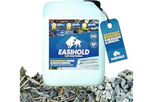 Vuba EASIHOLD ROCKS - 2.5L Gravel Binder for Bonding Stones, Bark and Gravel on Borders, Patios and Garden Paths. Lasts up to 3 Years, Non Toxic, Ready to Use.