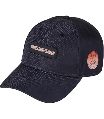 Casquette PSG Officielle Paris Saint-Germain - Collection Authentique - Taille Réglable Adulte