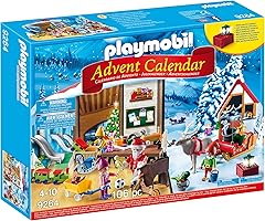 Playmobil Calendrier Avent Fabrique du Père Noël, 9264, Coloré