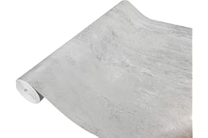 DECOMEISTER Folia klejowa rolka samoprzylepna okleina meblowa samoklejąca blaty stoły meble dekoracja kuchnia szafki ozdoba renowacja mebli 90x210 cm Beton Szary