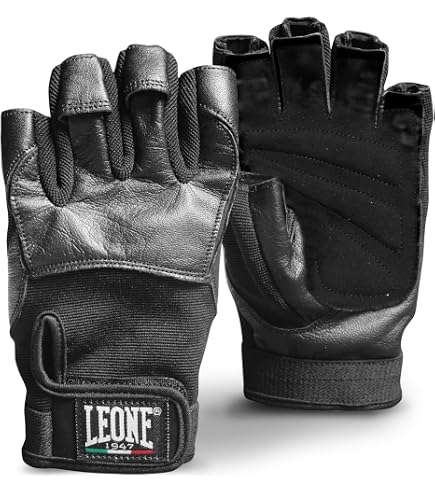 Ceinture De Levage LEONE 1947 LIFTER – Soutien Lombaire, Réglable, Noir, Taille L – Pour Bodybuilding, Powerlifting, Squat