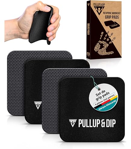 Coussinets Grip En Cuir De Vache – Gants De Fitness Ouverts à 4 Doigts, Antidérapants, Respirants, Pour Musculation Et Powerlifting (lot De 2)