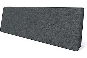 ‎PILLOWS24 Pillows24 - Palettenkissen - Seitenkissen 60x40x20/10 | Palettenuflage für Palettensofa | Rücken- und Sitzkissen für Europaletten | Palettenmöbel Indoor & Outdoor, UV-beständig | Made in EU | Graphit