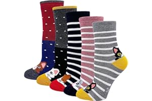 PUTUO Chaussettes Chaudes Hiver Filles: Chaussette Enfant Hiver Thermiques en Coton Chaussette Epaisse Fille