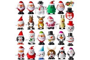 JOYIN 24 Stück Weihnachten Wind Up Toy Sortimente Stocking Stuffers für Weihnachten Party Favor Supply Zubehör
