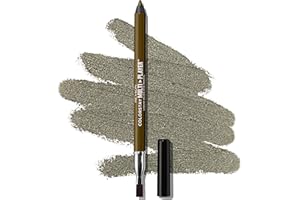 Revlon ColorStay Multiplayer Liner, Delineador de ojos multiusos con brocha profesional, textura cremosa, resistente al agua, waterproof, de larga duración, tono 405 Fortress, 0.8 g