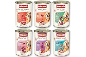 Animonda Grancarno Grancarno Adult Karma dla Psów, Mix Smaków, 6 x 400 g