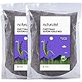 Naturalist 700 gm Chettinad Kavuni Kanji mix | Black Rice Porridge mix | 100% Natural | Chemical Free | Fibre and Protein Rich Healthy Meal - Pack of 2 (350g*2)