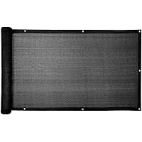 ESTEXO Balkon Sichtschutz/Balkonbespannung Balkonsichtschutz Balkonverkleidung 0,75 m x 6,00 m - Anthrazit