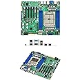 Tyan S8050GM2NE Server Motherboard, 1 SP5 Socket for AMD EPYC 9004 CPU up to 400W TDP, 12"x10.5" Dimensions, 8 DDR5-4800 DIMM Slots, Up to 12 SATA Ports, 5 PCIe 5.0 x16 Slots