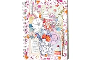Daphne's Diary - Taschenkalender 2025: Mit Kalendarium, Platz für Notizen, Einkaufs- und To-do-Listen, Ausmal-Motiven u.v.m.