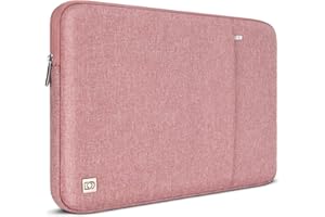 DOMISO 15,6 Pulgada Funda Ordenador Impermeable Protectora Bolsa Portátil para 15,6" Lenovo Yoga 720 IdeaPad S510 ThinkPad E575 T580/Lenovo Flex 4 5/ASUS ROG Zephyrus S GX531/HP 15,Rosado