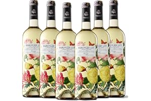 Baron De Ley Blanco Semidulce, Vino Blanco DOC Rioja, Variedad Viura, Verdejo y Sauvignon Blanc, Frescoy Aromático, Caja 6 botellas 750 ml