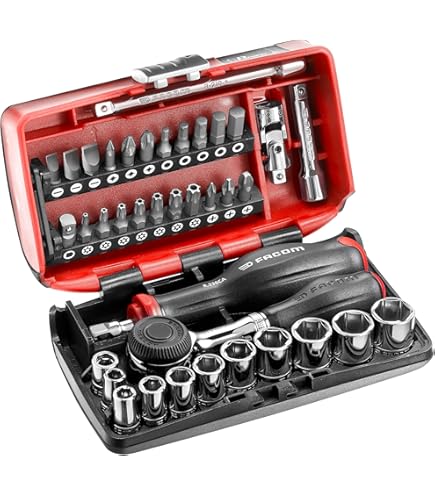 Facom Bussola 1/2'' Per Dado 13mm | Chiave A Bussola Esagonale Professionale | Garanzia 20 Anni - Foto 5