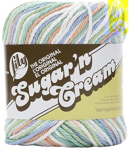 Lily Sugar'n Cream Cotton Cone Yarn - 400g Emerald Energy Worsted Weight