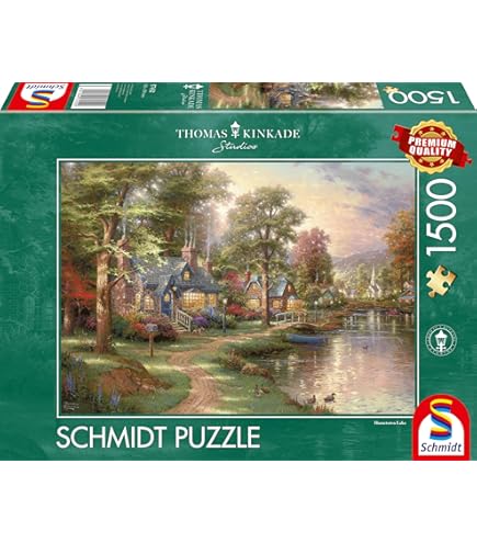 Thomas Kinkade: Gardens Beyond Spring Gate 2000 stukjes