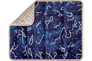 Florensi Schoß Gewichtsdecke - Therapiedecke für Kinder, Kleinkinder, Jugendliche, Jungen, Mädchen, 2,7 kg – Gewichtsdecke Kinder Weich, Warm, Gemütlich – Sensorisches Schlafzubehör 50,8x58,4cm