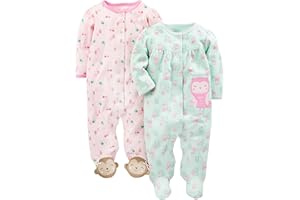 Simple Joys by Carter's Pijamas para bebés y niños pequeños (Pack de 2)