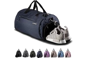 Fitgriff® Sport gymväska för män och kvinnor – med skofack och våtficka – fitnessväska 58 cm x 31 cm x 31 cm [50 liter]