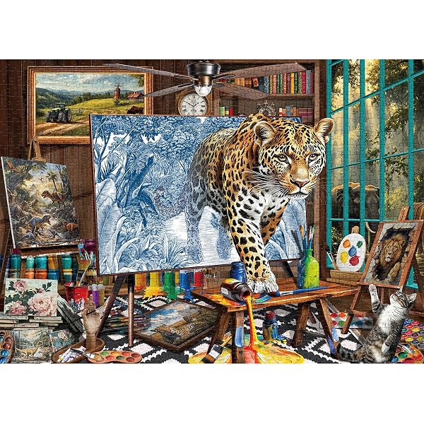 Peter Pauper Press Puzzle Sirena 1000 Pezzi | Opera Di Stephanie Law | Poster Incluso | 9781441330680 - 4