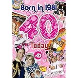 Ya245 Carte D Anniversaire Pour Homme 40 Ans Ne En 1981 Etape 40 Ans Faits Interessants A L Interieur De 1981 Finition Brillante Amazon Fr Fournitures De Bureau Ya245 Carte D Anniversaire Pour Homme 40 Ans Ne En 1981 Etape 40 Ans Faits Interessants A L Interieur De 1981 Finition Brillante Amazon Fr Fournitures De Bureau