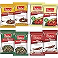 Thillai's Chicken masalas Combo-Pack of 8- 50g (Each Pack) | Easy to Cook Non Veg masalas | Blend of Pure Spices | Masala Combo of 8 Packs | Easy to Cook |
