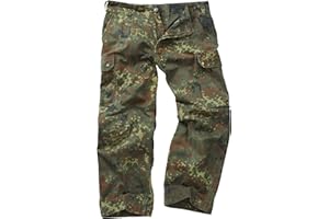 German Military Genuine Vintage Flecktarn Camo Trousers
