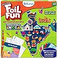 Skillmatics Art & Craft Activity - Foil Fun Incredible India, No Mess Art for Kids, DIY Creative & Educational Activity, Gifts for Ages 4, 5, 6, 7, 8, 9, 10, 11, 12