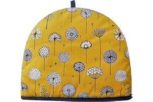 SIXSIGMA SPORTS Couvre-théière pour petite, moyenne et grande théière, 6 tasses, isotherme, 35 x 27 x 3 cm, grand cadeau amusant d'anniversaire, de Noël, de cuisine, de maison, de prairie rétro