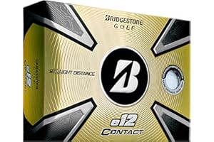 Bridgestone Golf 2023 e12 Contact Golf Balls, White