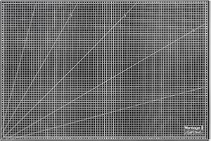 ‎JOVI Vantage Schneidematte A1 (60 x 90 cm, selbstheilend, beidseitig nutzbar, mit Raster) schwarz