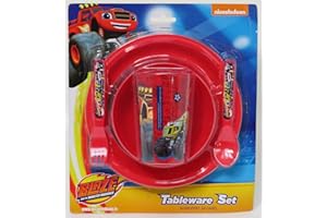 NICKELODEON Blaze 4620BL-6282 Breakfast/Lunch and Dinner Set