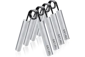 EUG-PRODUCTS Hand Grip Strengthener, 100-350LB Musculation Main, Hand Grip Trainer pour Musculation Avant Bras, Renforcer Main Poignet Doigt Avant Bras et Exercice de Rééducation de la Main