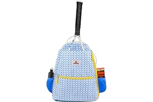 THORZA Tennis Racket Backpack for Women – Lightweight Tennis Bag Stores 2 Rackets, Balls, and Sports Gear – Backpack