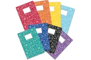 Papierdrachen 8 wysokiej jakości kartonowych plików dla dzieci | DIN A4 | Wzór Scribble - Szybki plik kartonowy 350g/m² - Zestaw numer 3