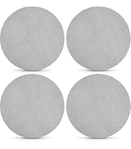 NOTSEK Puck Screen 51 Mm Per Caffè Espresso - Filtro In Acciaio Inox 304 Con Rivestimento Titanio, Spessore 0,8 Mm, Per Portafiltro Da 51 Mm (Nero)