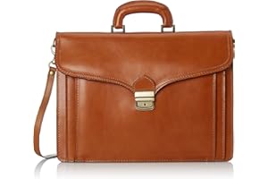 Chicca Borse Borsa uomo da lavoro tracolla portadocumenti a Mano Organizer Cartella 24 ore in pelle