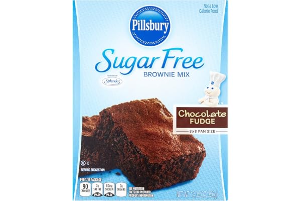 Pillsbury Sockerfri choklad fud brownie mix 350 g, lågkolhydrat