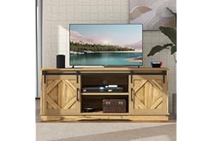 Merax Armario de Cocina con 2 Puertas correderas y Estante Ajustable, Estilo, Sala de Estar, Comedor, Metal Material de Madera, Marrón rústico, 150 x 40 x 60 cm