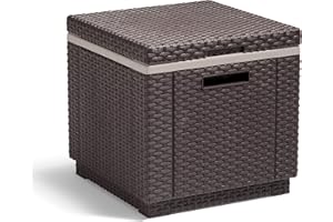 Allibert by Keter California Ice Box Outdoor Cooler - Brown