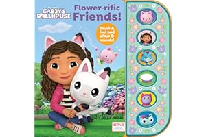 Dreamworks Gabbys Dollhouse Flowerrific Friends Sound Book