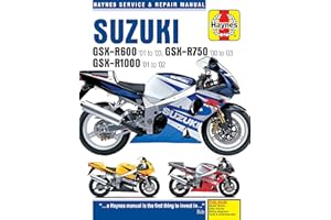 HAYNES Suzuki GSX-R600 2001-2003 GSX-R750 2000-2003 & GSX-R1000 2001-2002