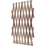 Windhager Hartholz-Spalier, Rankhilfe, Rankgitter, Holzzaun, Pflanzengitter, zusammenfaltbar, variabel verstellbar, 60 x 180 